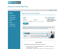 Tablet Screenshot of clientes.telepac.pt
